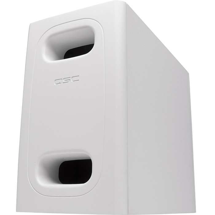 Qsc ad-S.sub-Wh subwoofer de 6.5 pulgadas de 100w